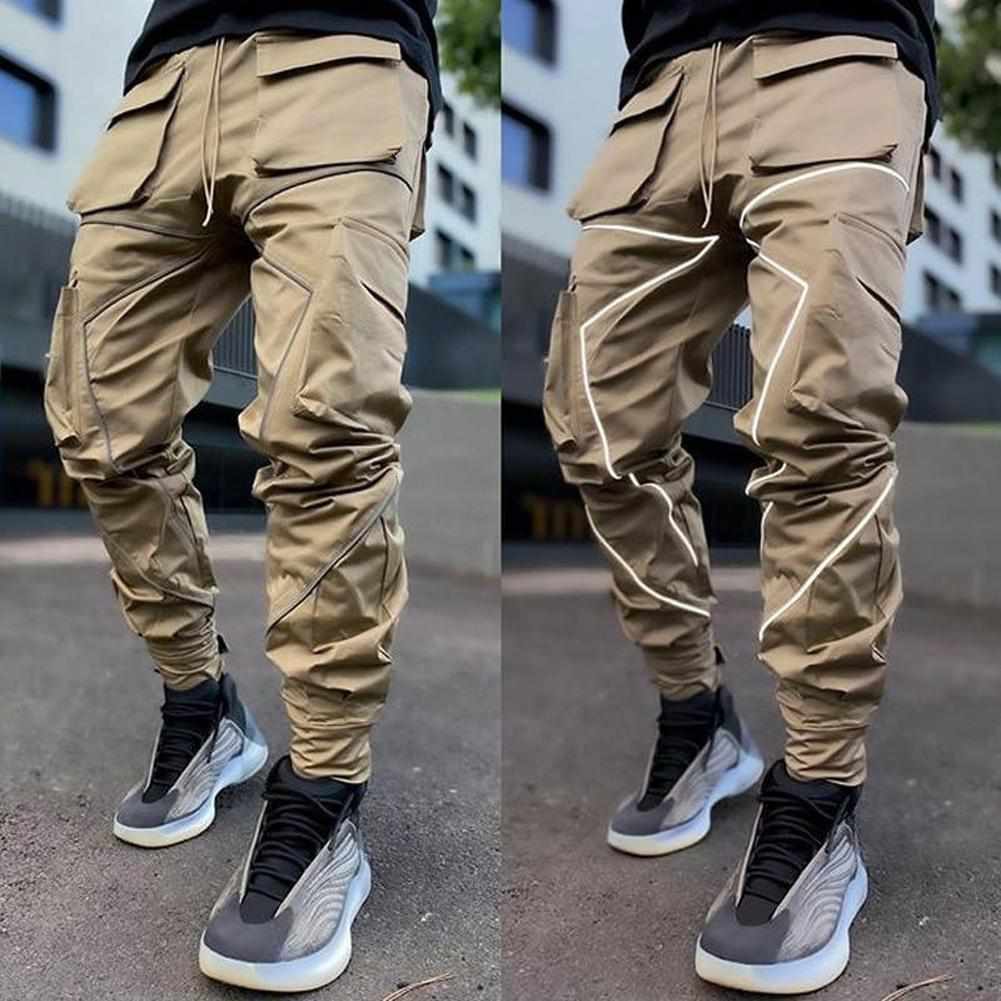 Sky Madrid Reflective Cargo Pants