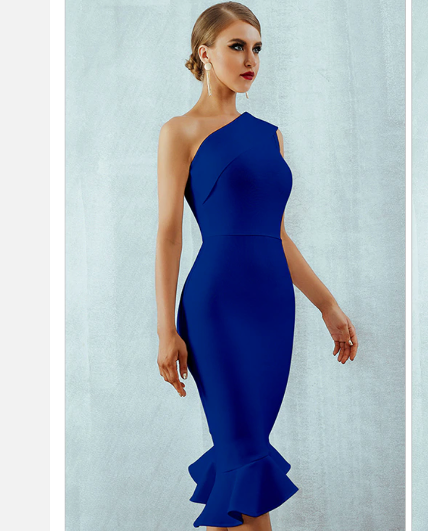 Midi Mermaid Dress