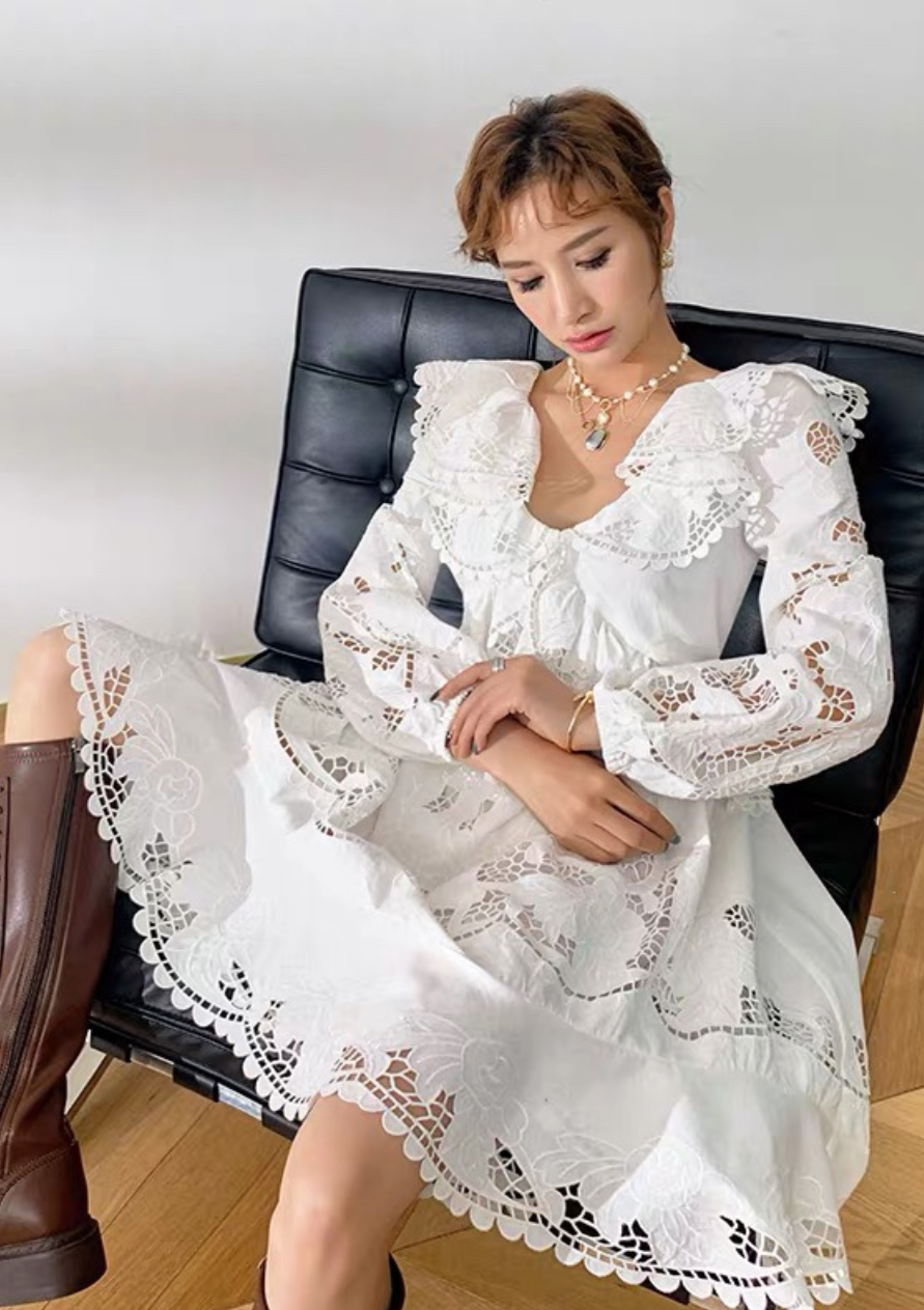 Nadine Lovely Embroidered Dress