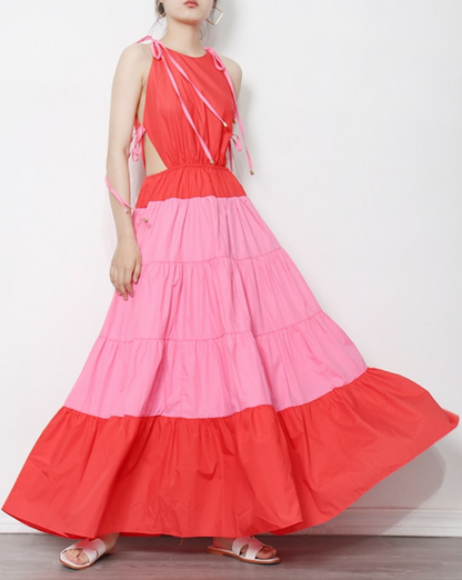 Alisa Colorblock Dress