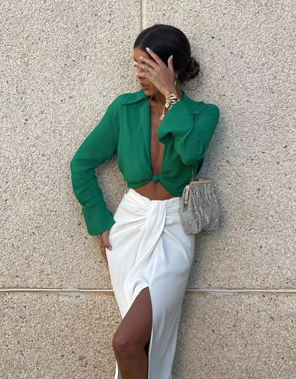 Kaya Green Top