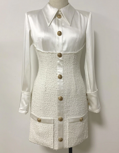 Lidia Tweed Dress