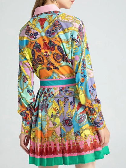 Kerry Shirt & Skirt Set