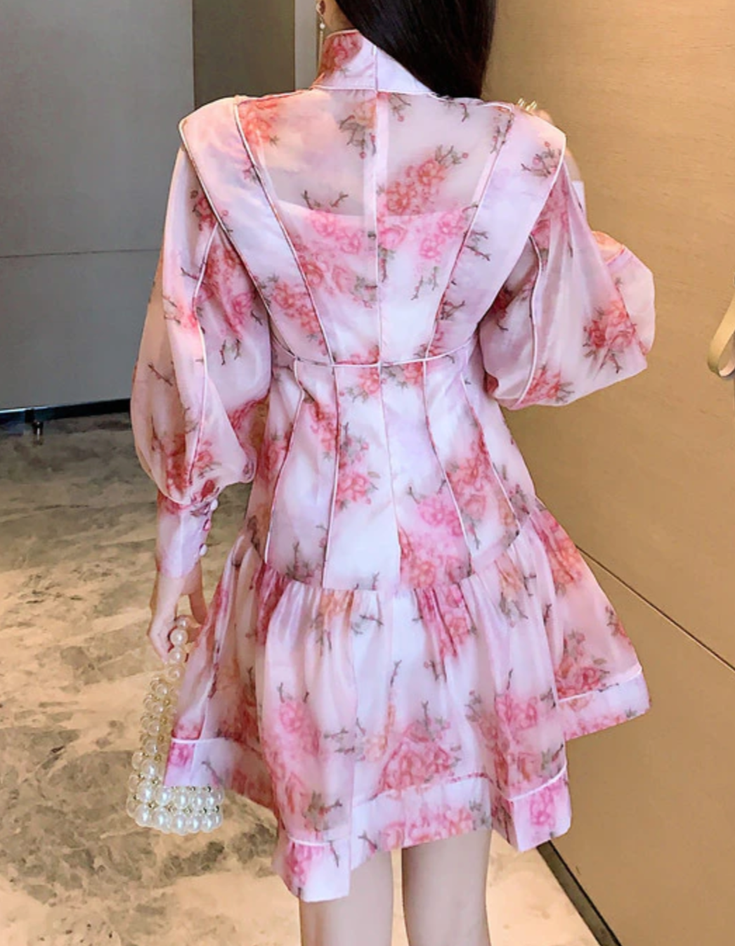 Amelie Floral Rich Dress
