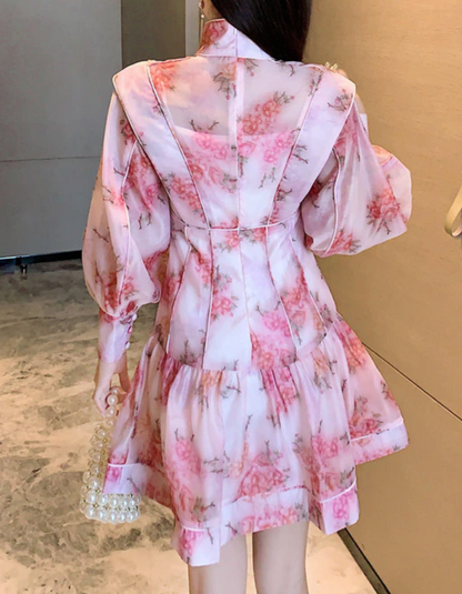 Amelie Floral Rich Dress