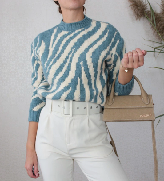 Adel Zebra Sweater