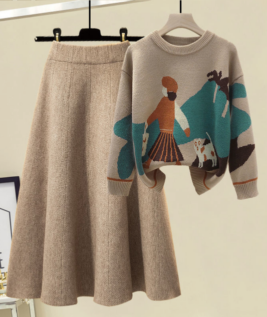Haily Skirt Set
