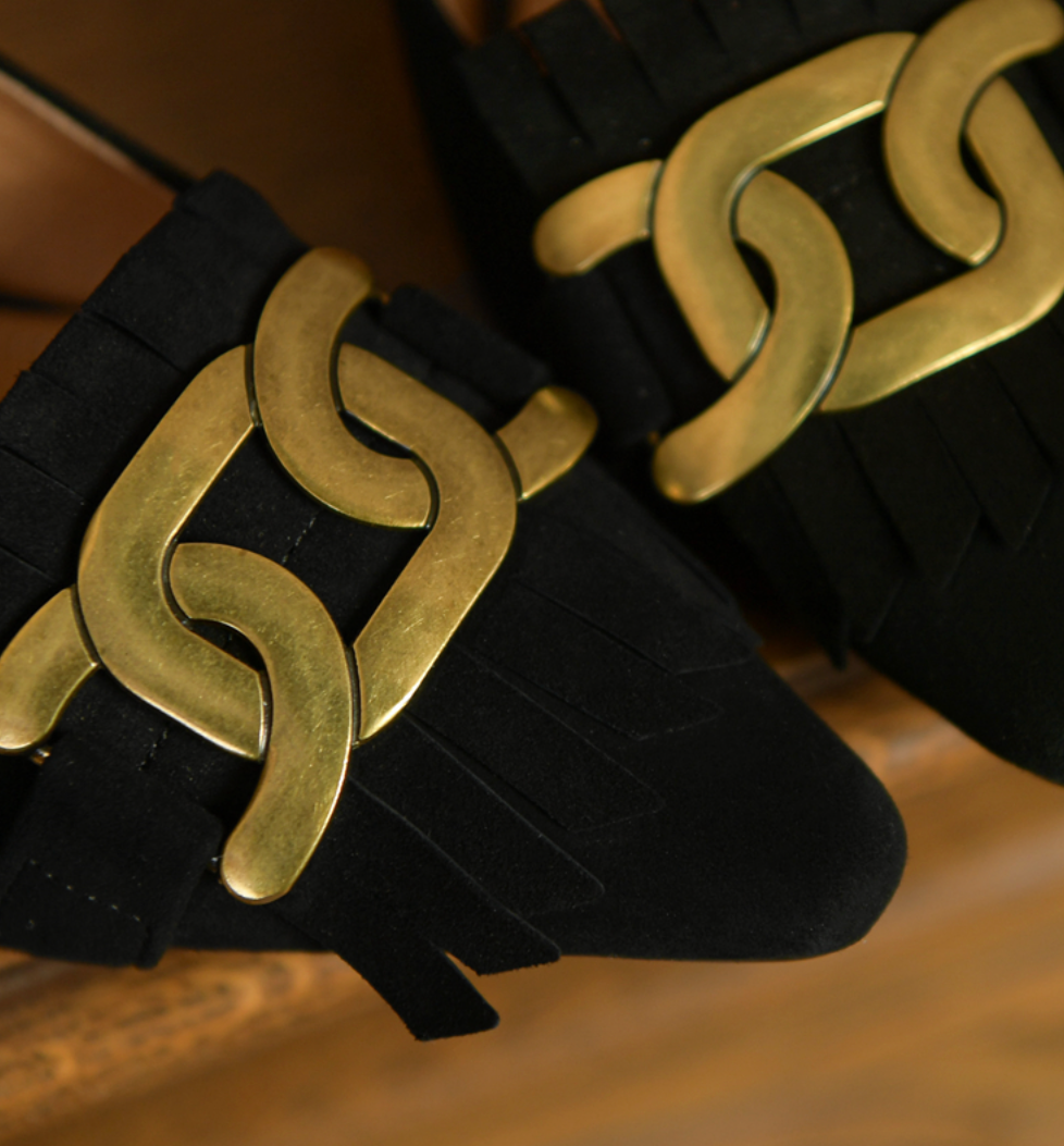 Tanya Leather Heels