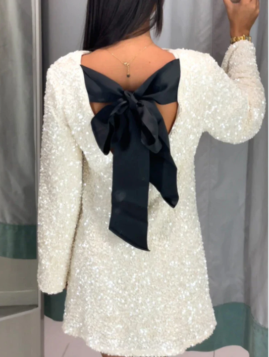 Sequin Holliday Dress