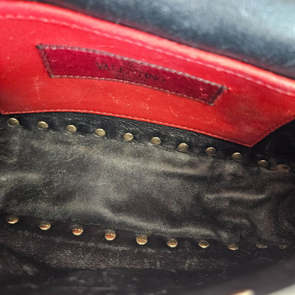 Valentino Garavani Small Rockstud Spike Black Shoulder Bag