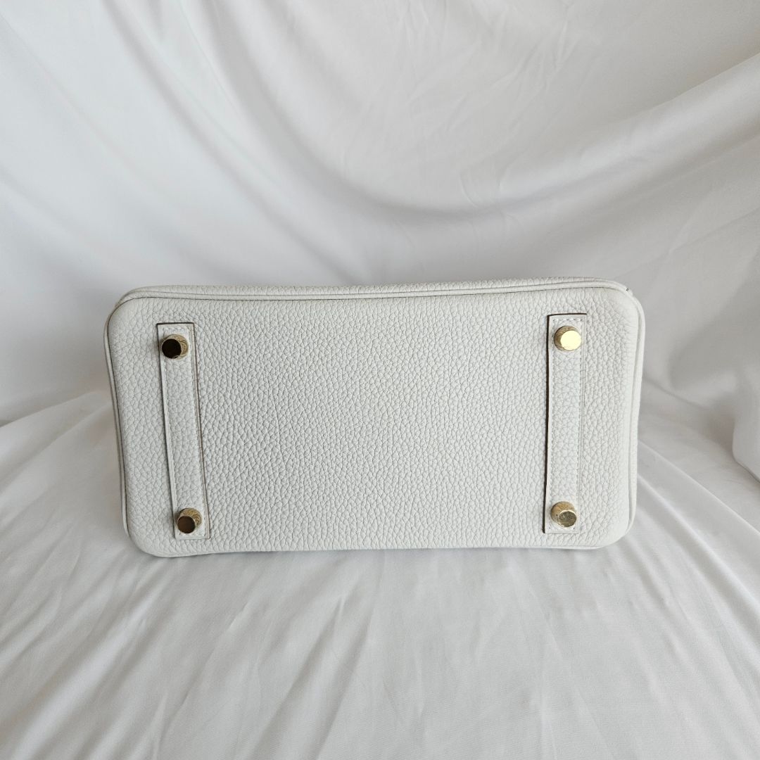 Hermès Birkin 25 Gris Pale Togo GHW