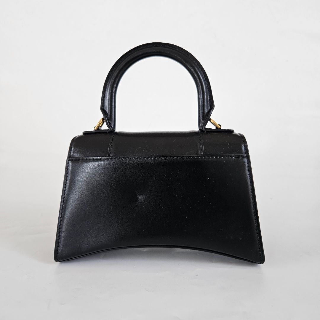 Balenciaga Hourglass Xs Handbag Box in Black