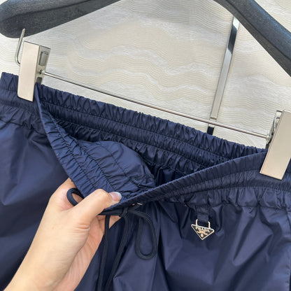 Prada Short Navy Blue Poliamida