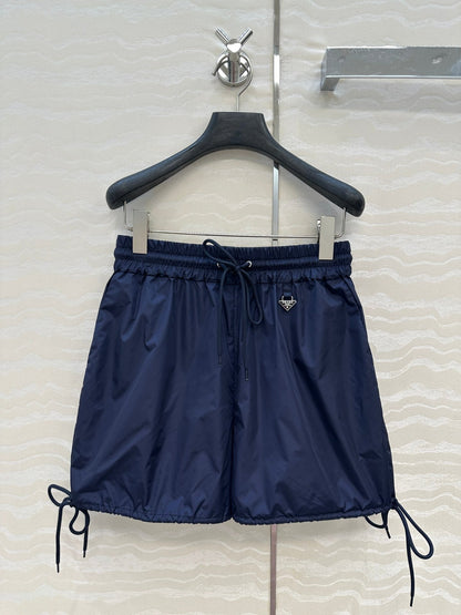 Prada Short Navy Blue Poliamida