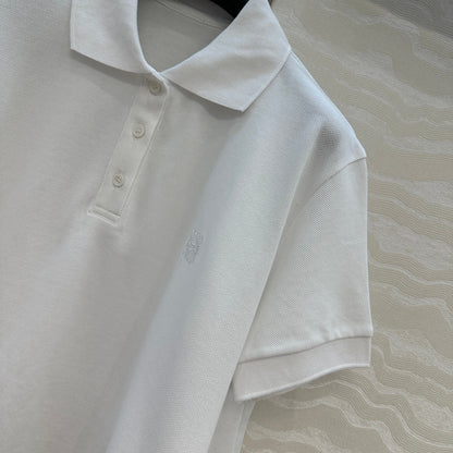 Loewe Polo T-shirt White Polyester