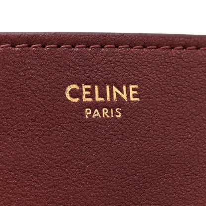 Shiny Lambskin Soft Triomphe Besace Bag Syrah