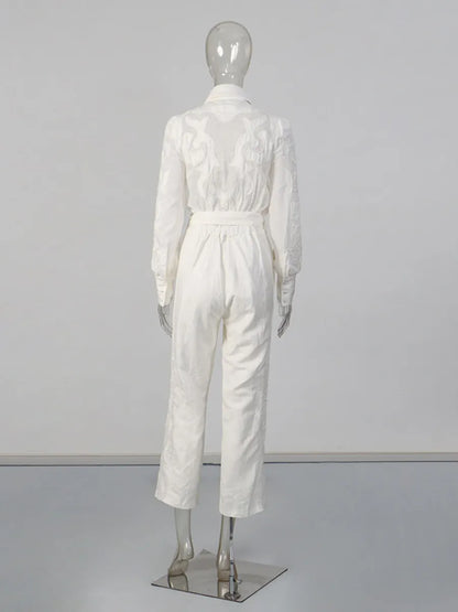 Priscilla Embroidered Jumpsuit