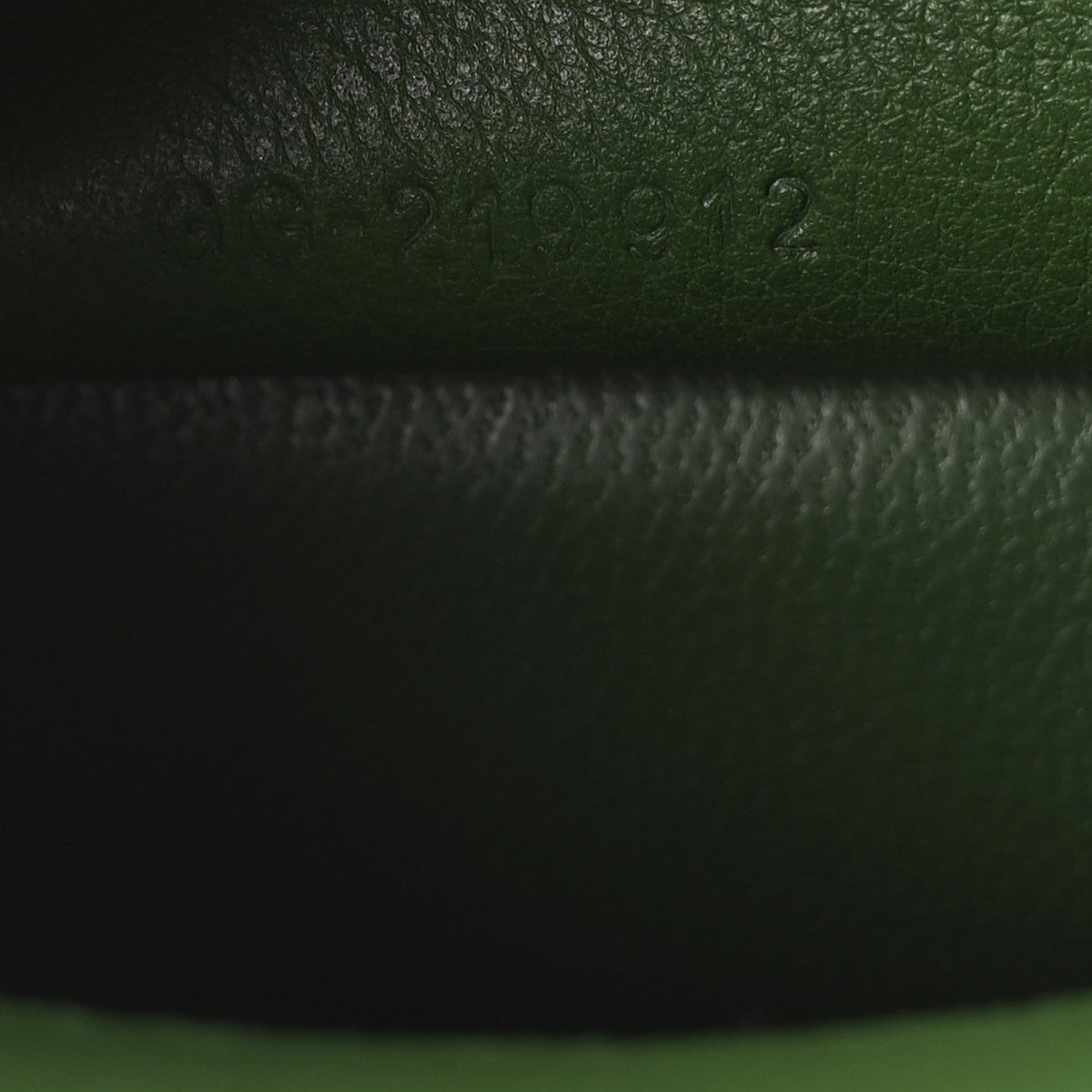 Calfskin Small Hug Messenger Bag Forest Green