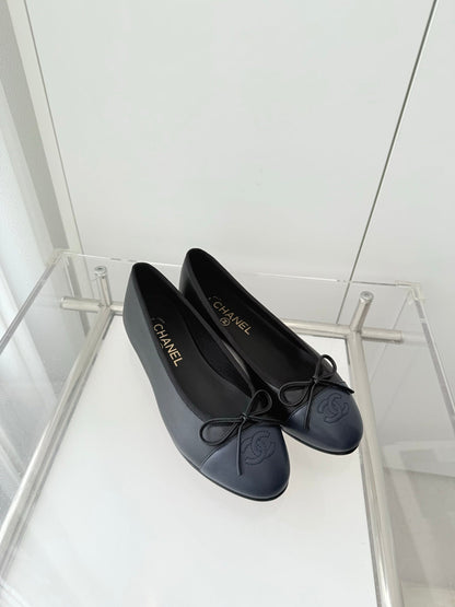 ballet flats black lambskin 566817