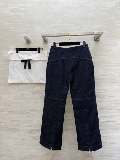 Chanel Straight Leg Jeans 800653