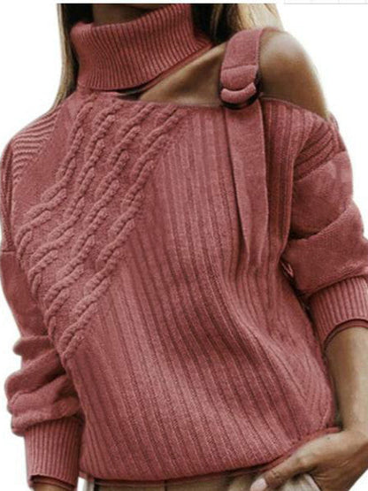 Autumn And Winter Solid Knitwear