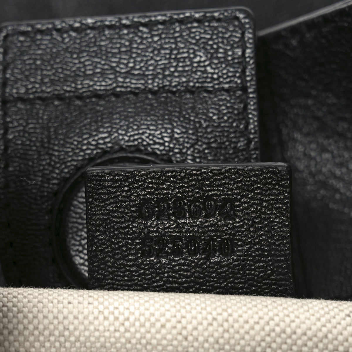 New Sakai Calfskin Lux Horsebit 1955 Tote Bag Black