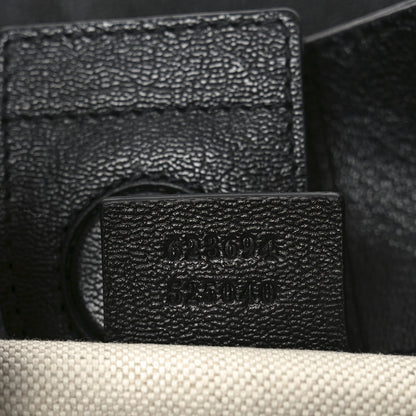 New Sakai Calfskin Lux Horsebit 1955 Tote Bag Black