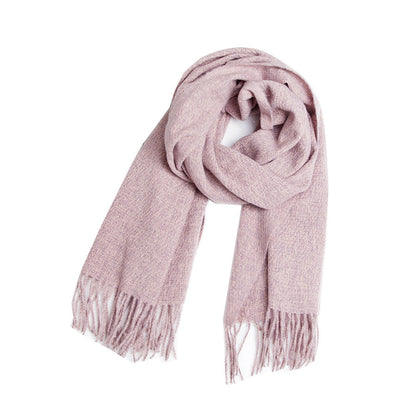 Winter Thick Warm Shawl Tassel Soft Scarf