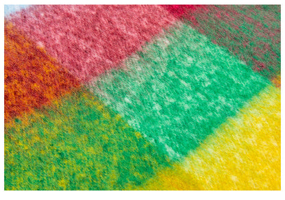 Coloful Plaid Tassel Scarves
