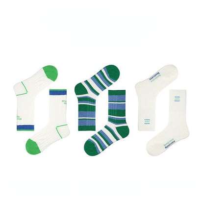 Rufia - 3 Pairs Stripe Socks