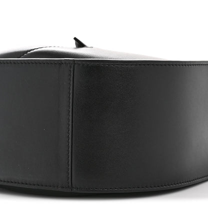 Calfskin Hammock Slice Bag Black