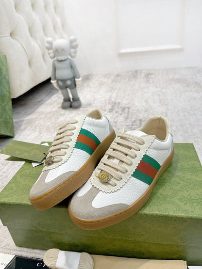 GG SNEAKERS ARDESIA WHITE LEATHER