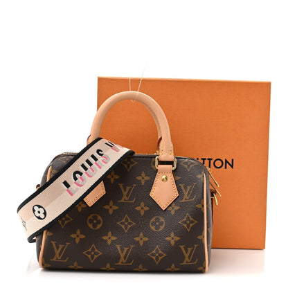 Monogram Speedy Bandouliere 20 Black