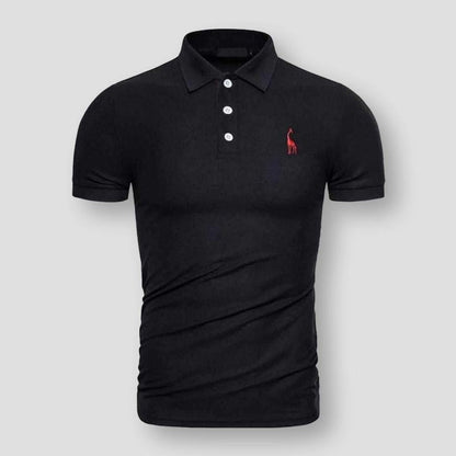 Sky Madrid Cotton Polo Shirt