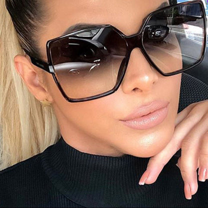 Trendy Oversized Square Sunglasses for Women