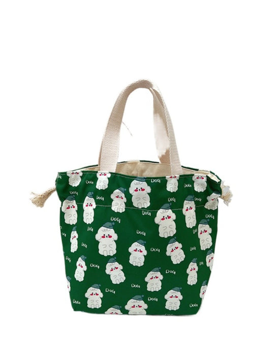 Cosbai - Cartoon Small Tote Bag
