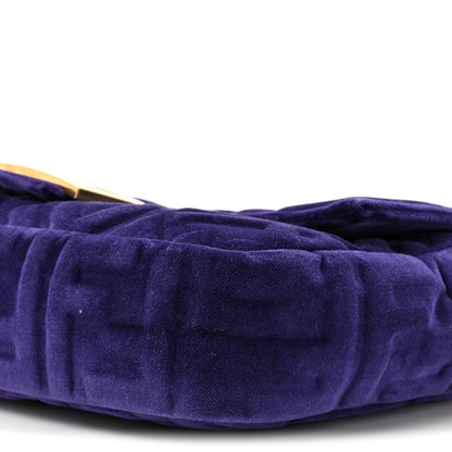 Velvet FF Embossed Baguette Viola Plus
