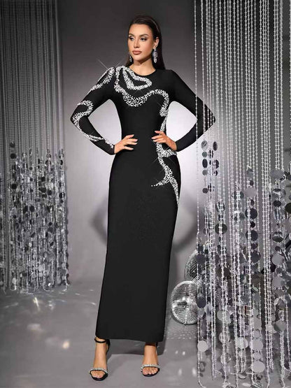 Juliette Classic Maxi Dress In Black