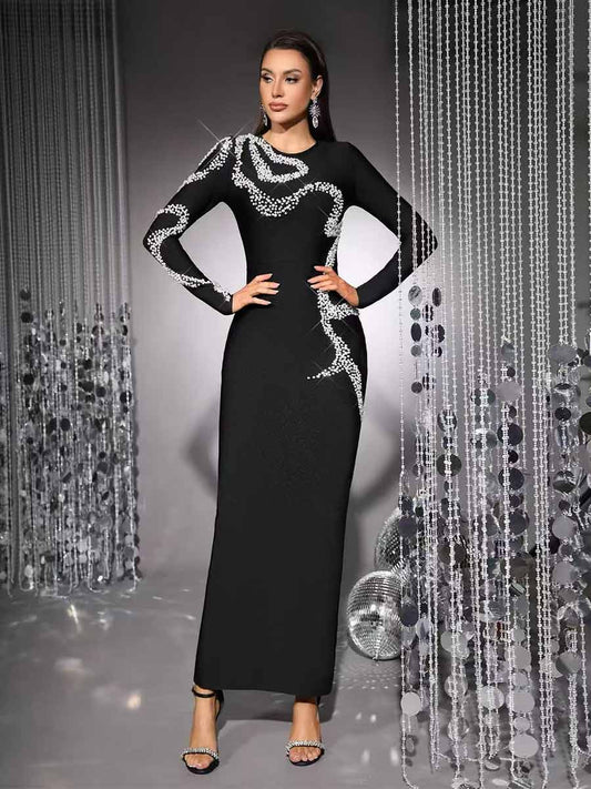 Juliette Classic Maxi Dress In Black