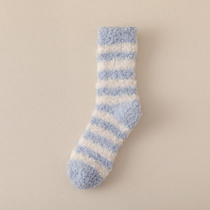 Rufia - Colorful Striped Towel Socks