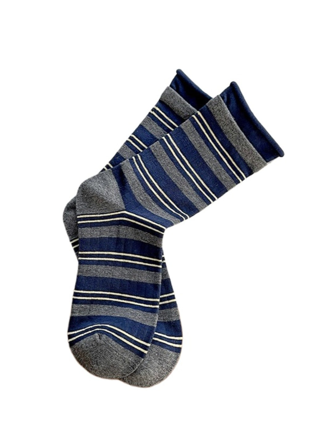 Rufia - Stripe Color-Block Mid-Calf Capsule Socks