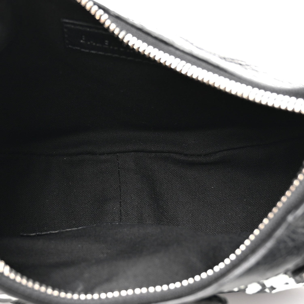 Agneau Arena Lunar New Year Graffiti Logo Le Cagole Shoulder Bag XS Black