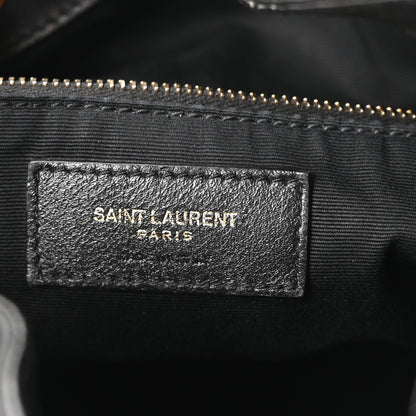 Lambskin Matelasse Monogram Joe Backpack Black