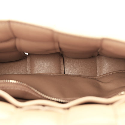 Nappa Maxi Intreccio Padded Cassette Crossbody Bag Acorn