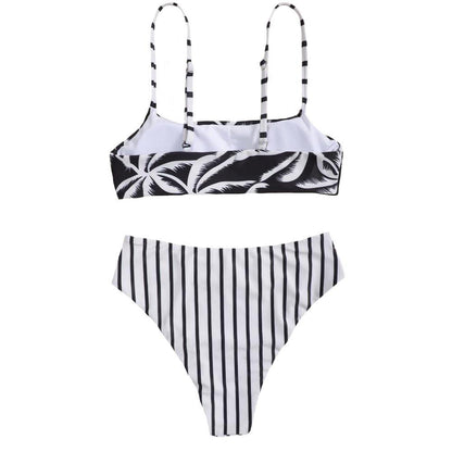 Split Swimsuit Women'S Impression Triangle Coconut Swimsuit Bikini