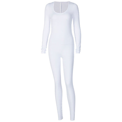 Trendy Long Sleeve Bodysuit Slim Fit