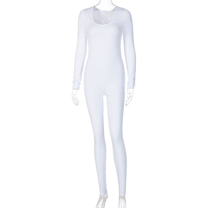 Trendy Long Sleeve Bodysuit Slim Fit