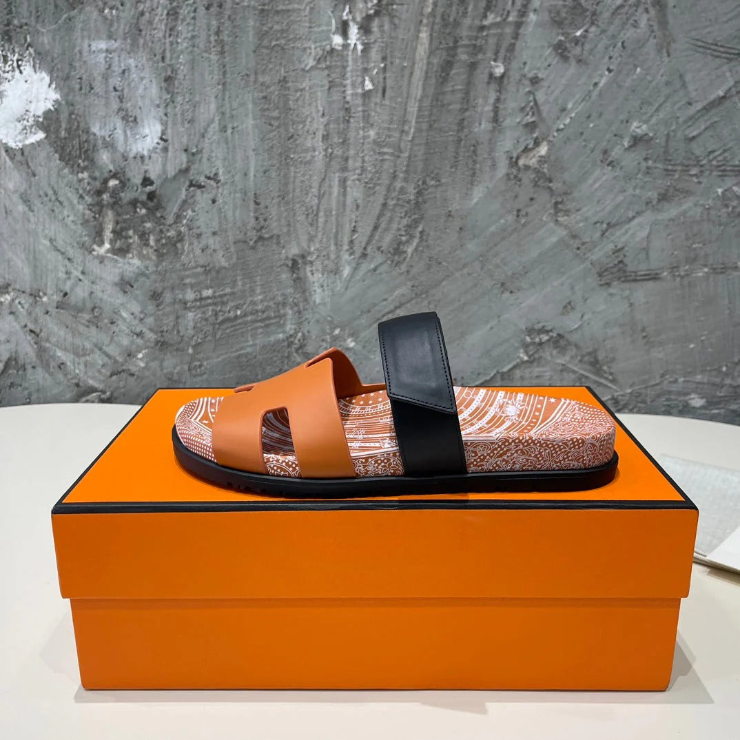 CHYPRE SANDAL GOLD CALFSKIN UNIQUE