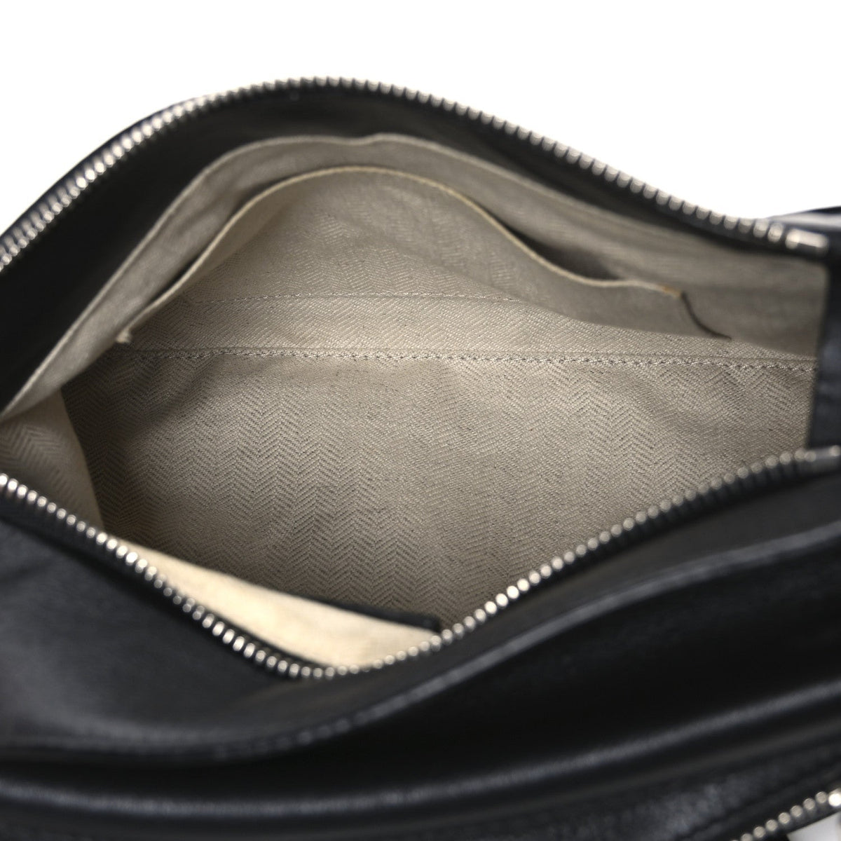 Calfskin Small Puzzle Bag Black