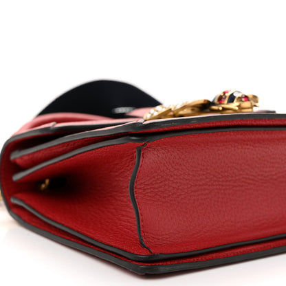 GG Supreme Monogram Small Queen Margaret Top Handle Bag Red